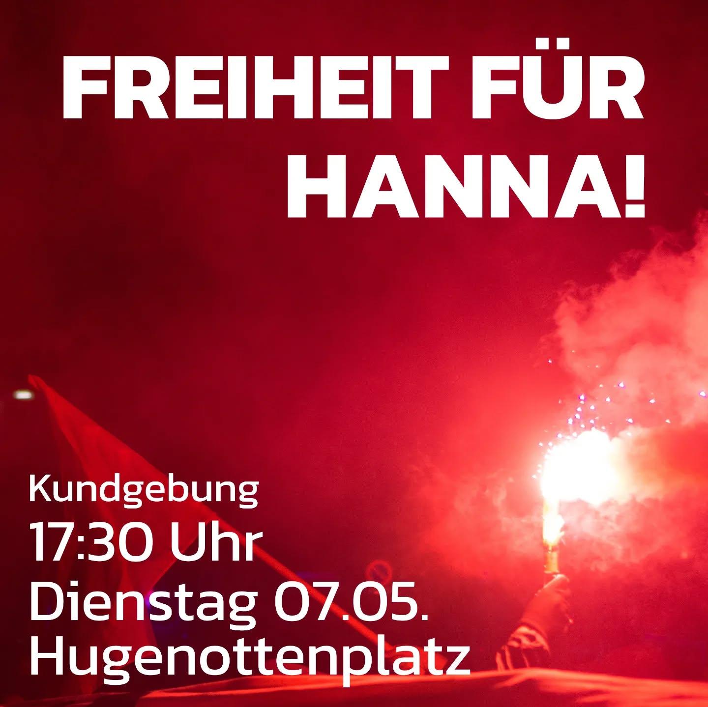 Freiheit für Hanna!