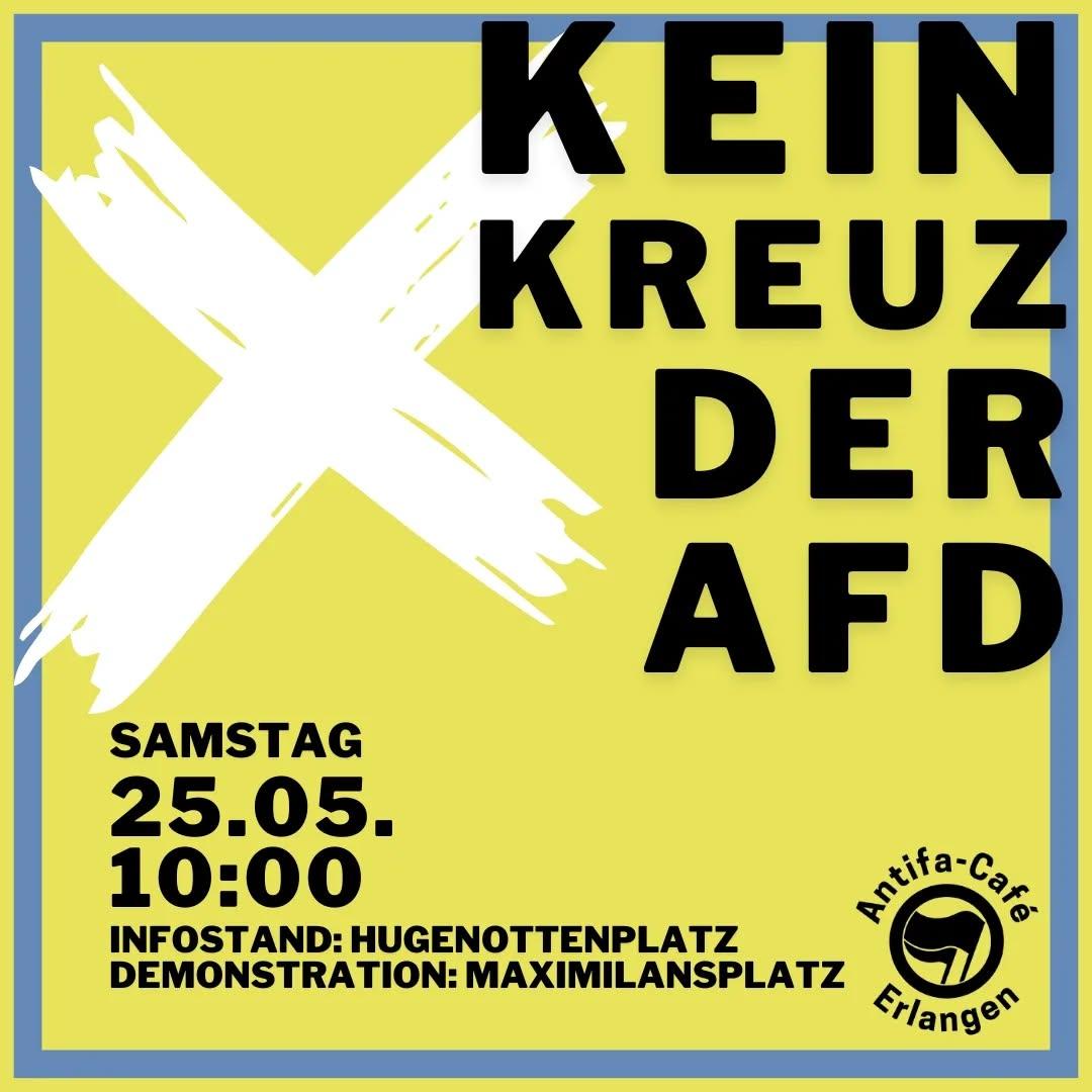 Kein Kreuz der AFD