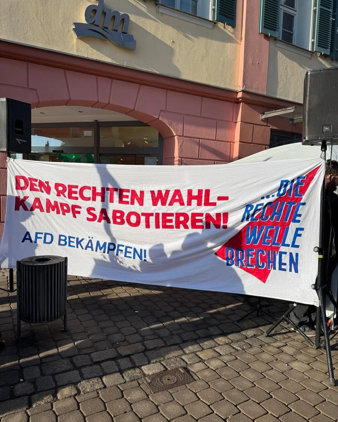 Den rechten Wahlkampf sabotieren!