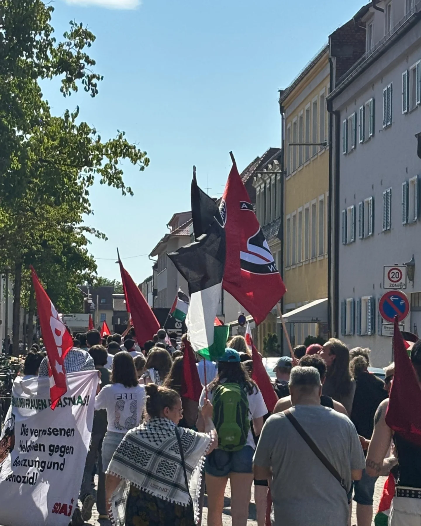 Recap zur Demo „Free Palestine – Stoppt den Genozid!“ am 05.07