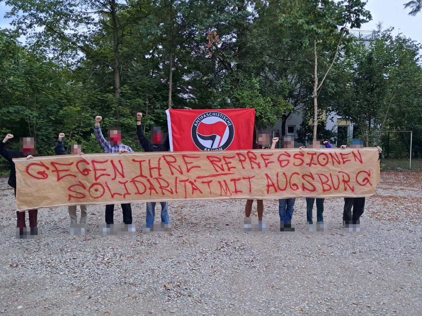 Gegen ihre Repression! Solidarität mit Augsburg!