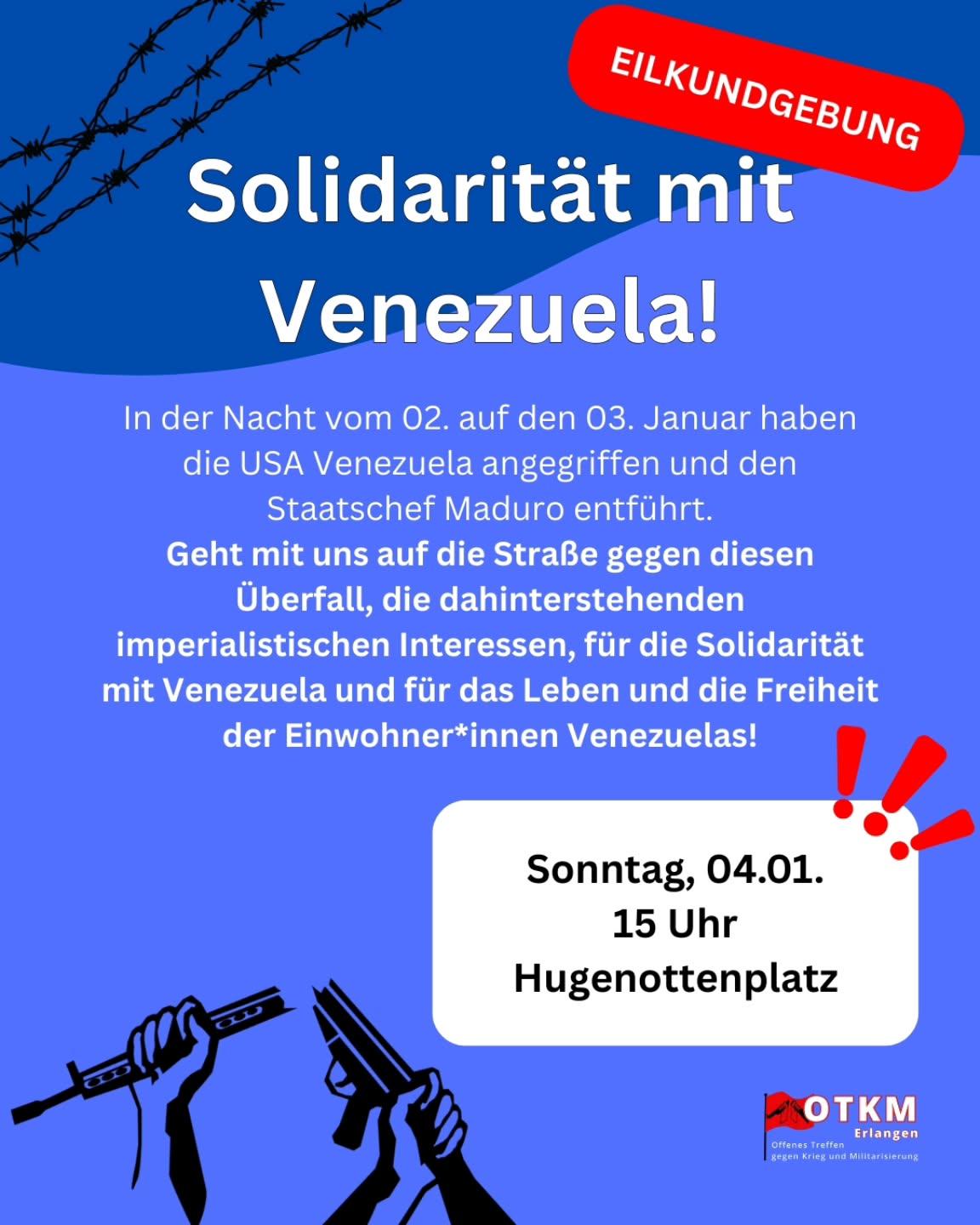 Solidarität mit Venezuela