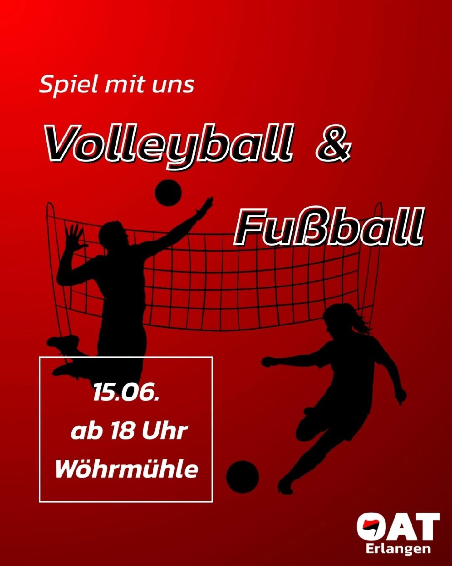 Volleyball & Fußball